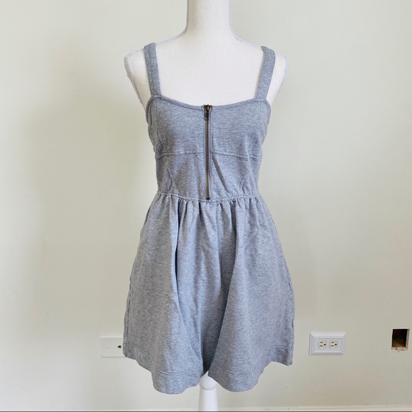 Anthropologie Dresses & Skirts - Anthropologie Tulle Jersey Zip Front Dress Size M